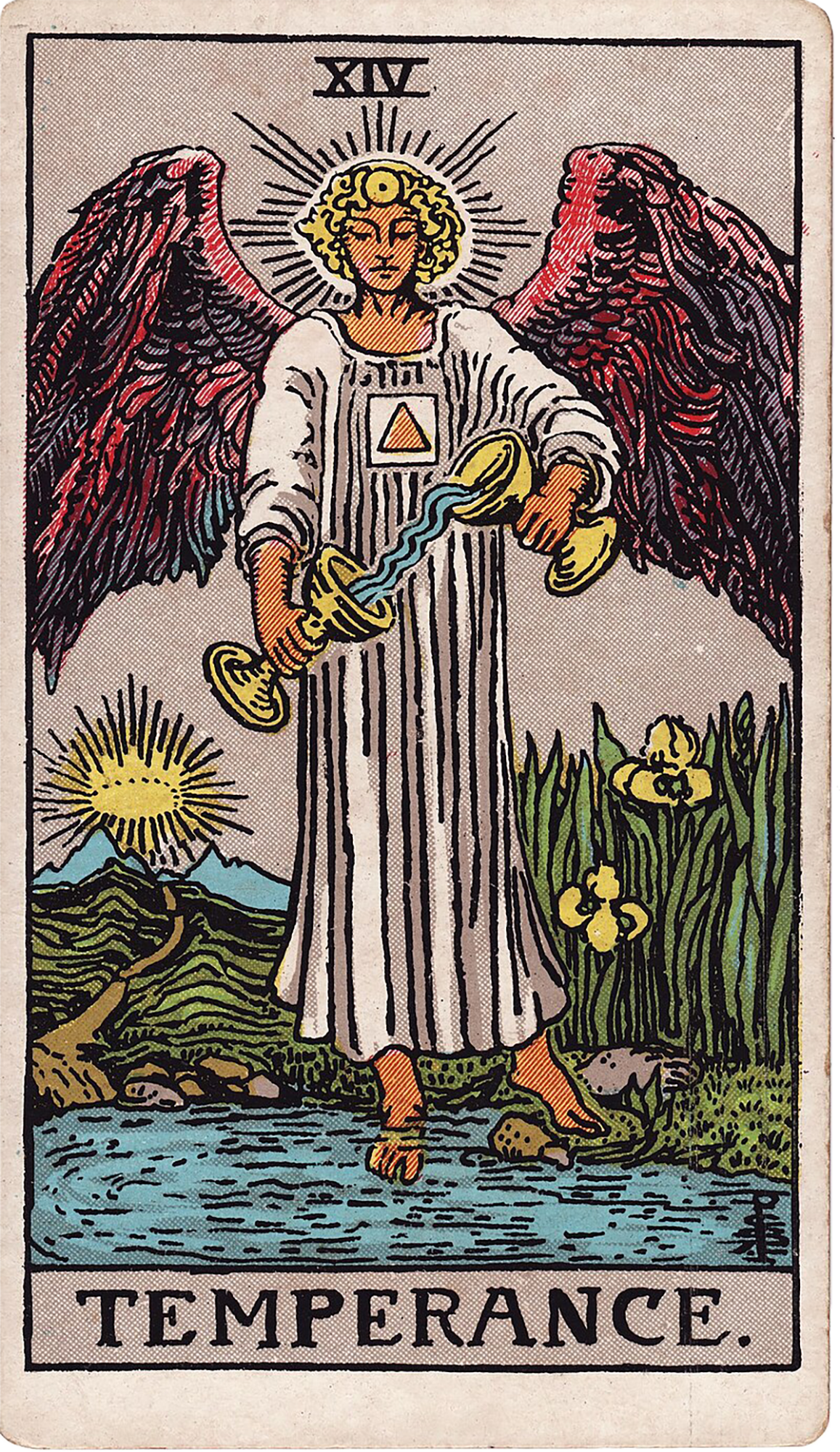 Temperance Tarot card