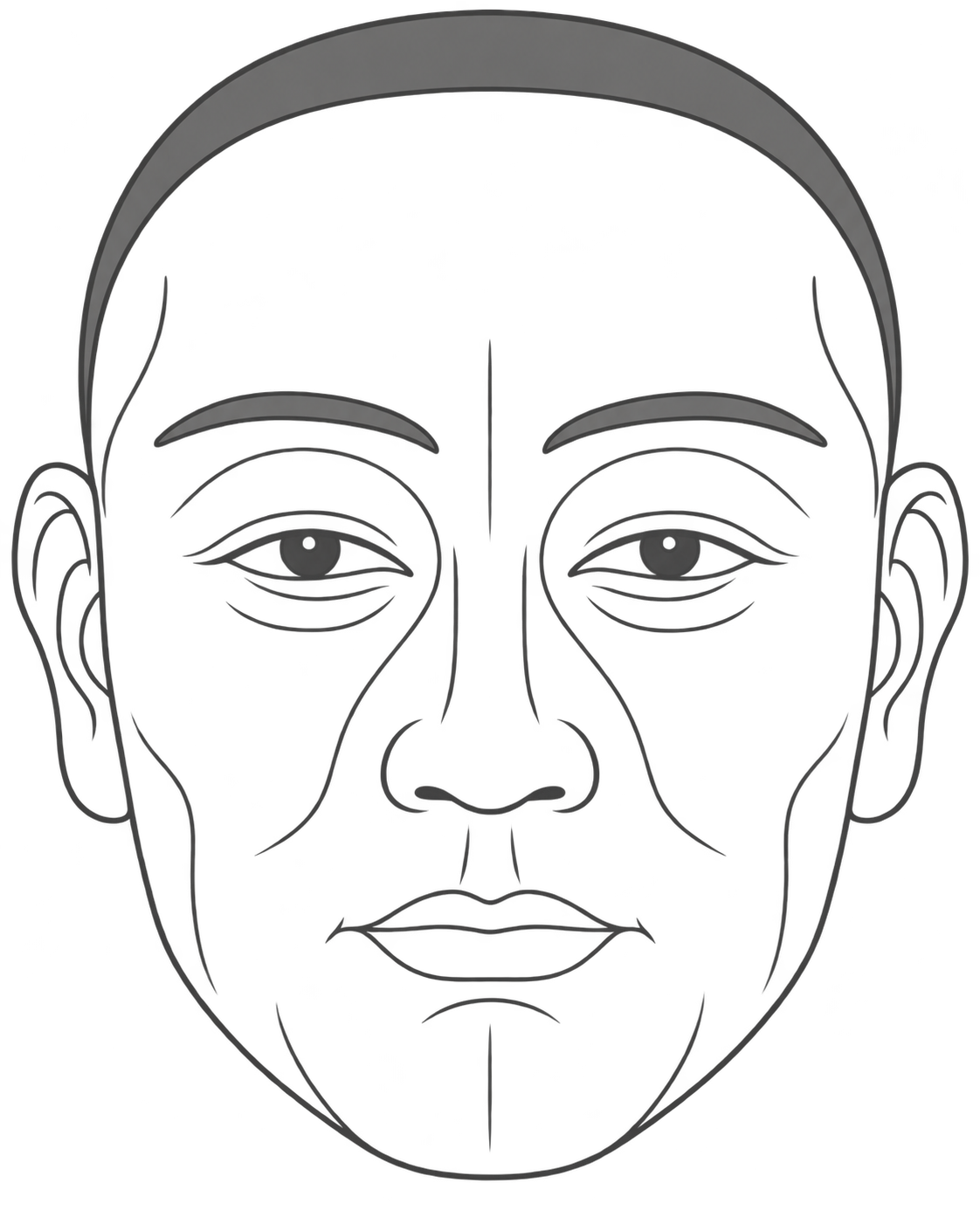 Vietnamese facial massage front reference