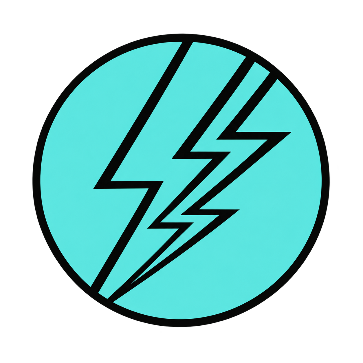 Lightning symbol
