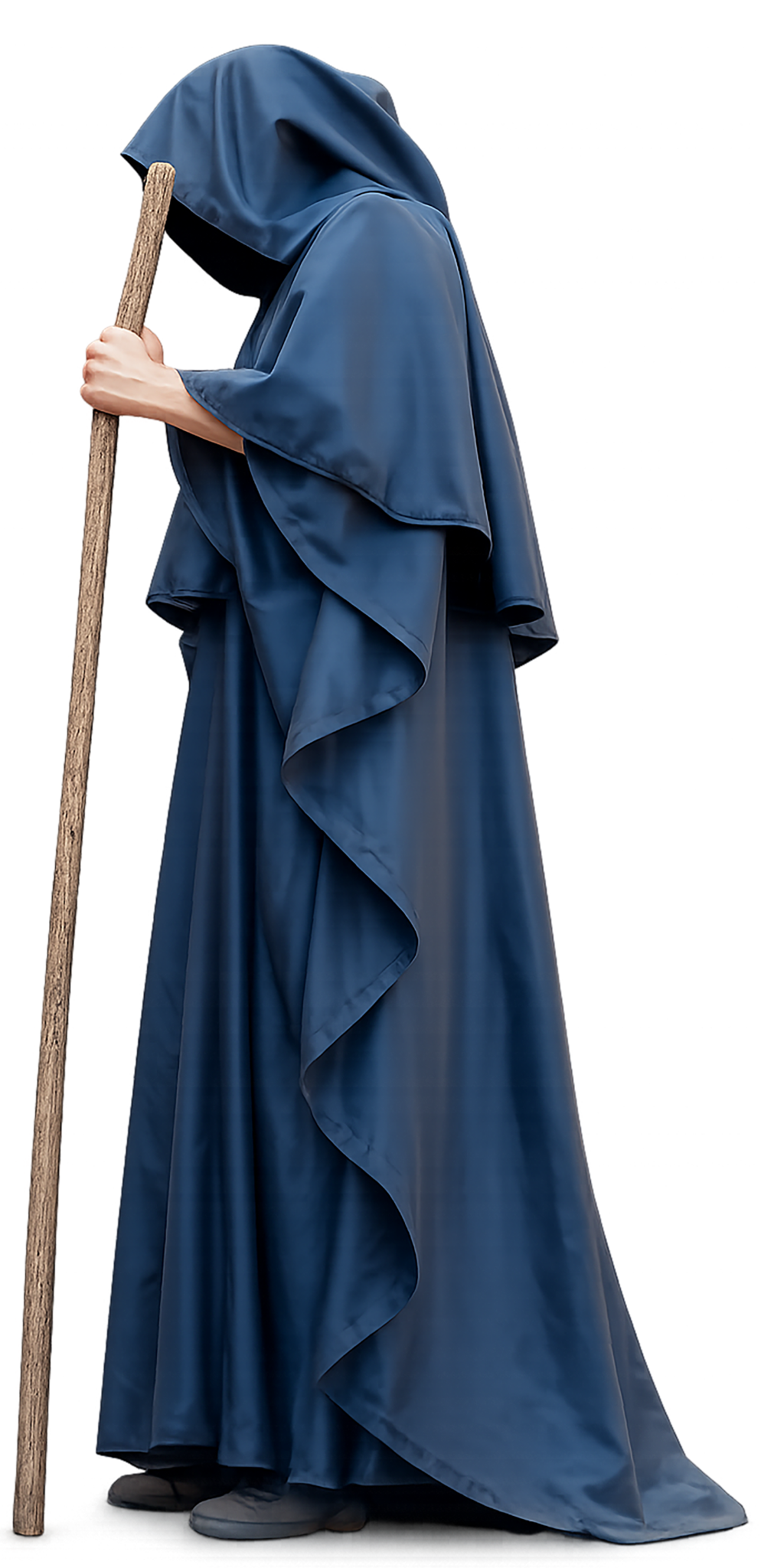 Hooded symbolic guide