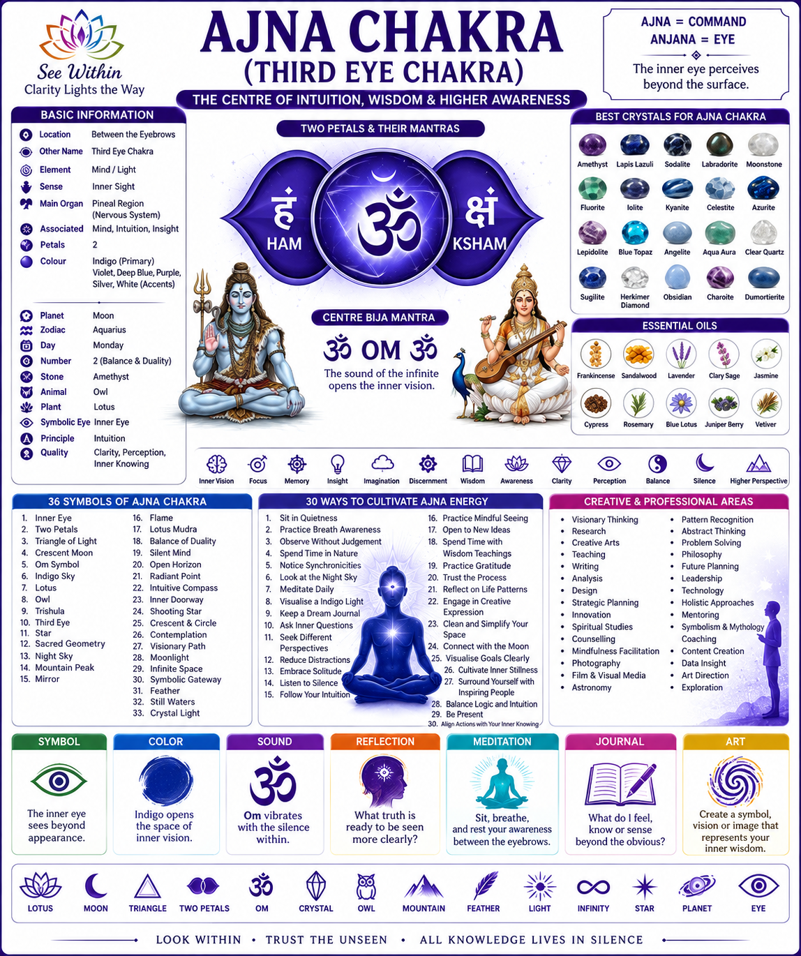 Ajna Visual Compendium: A Symbolic Overview