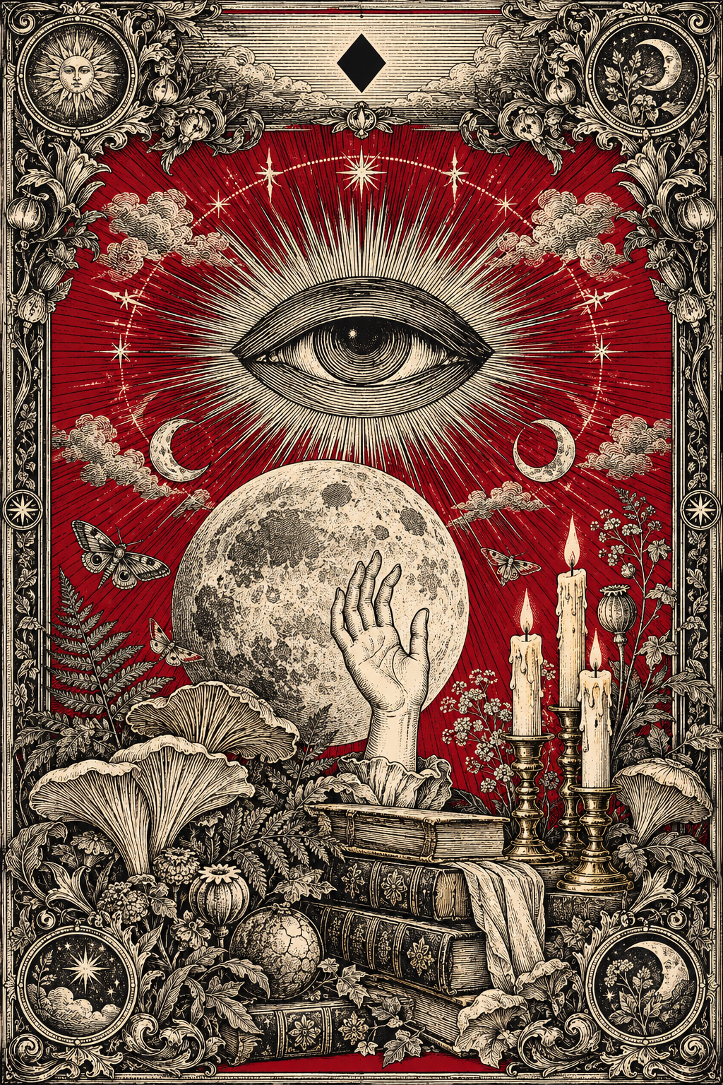 The Crimson Cabinet of Inner Reflection