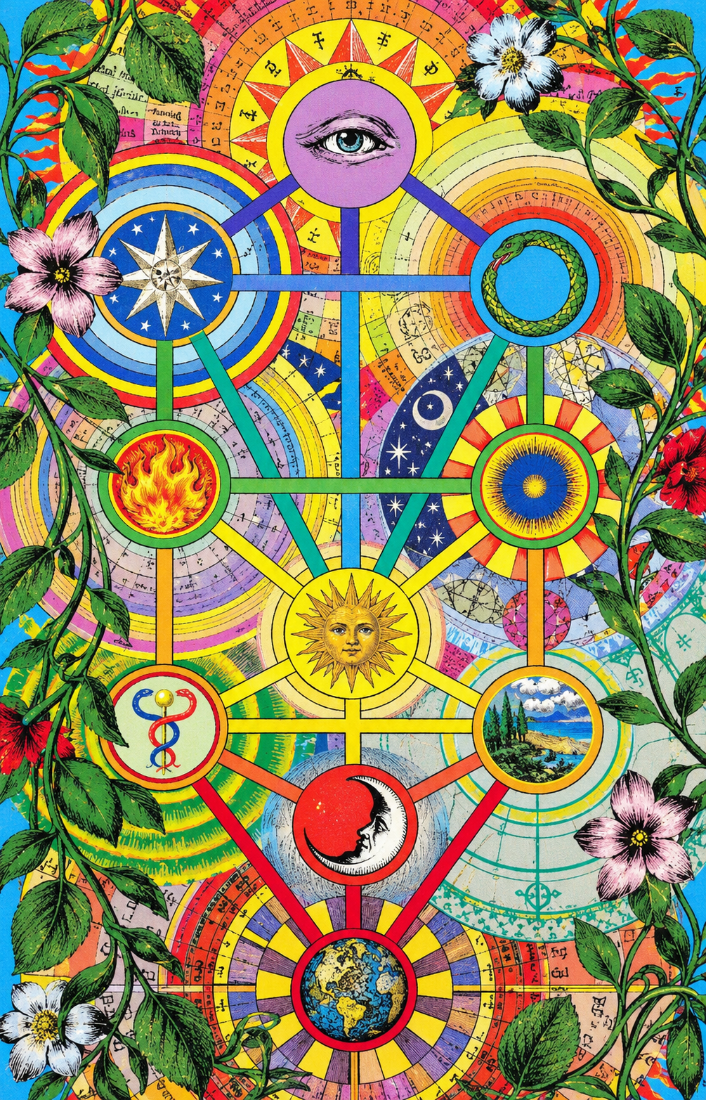 A Garden of Connected Symbols
