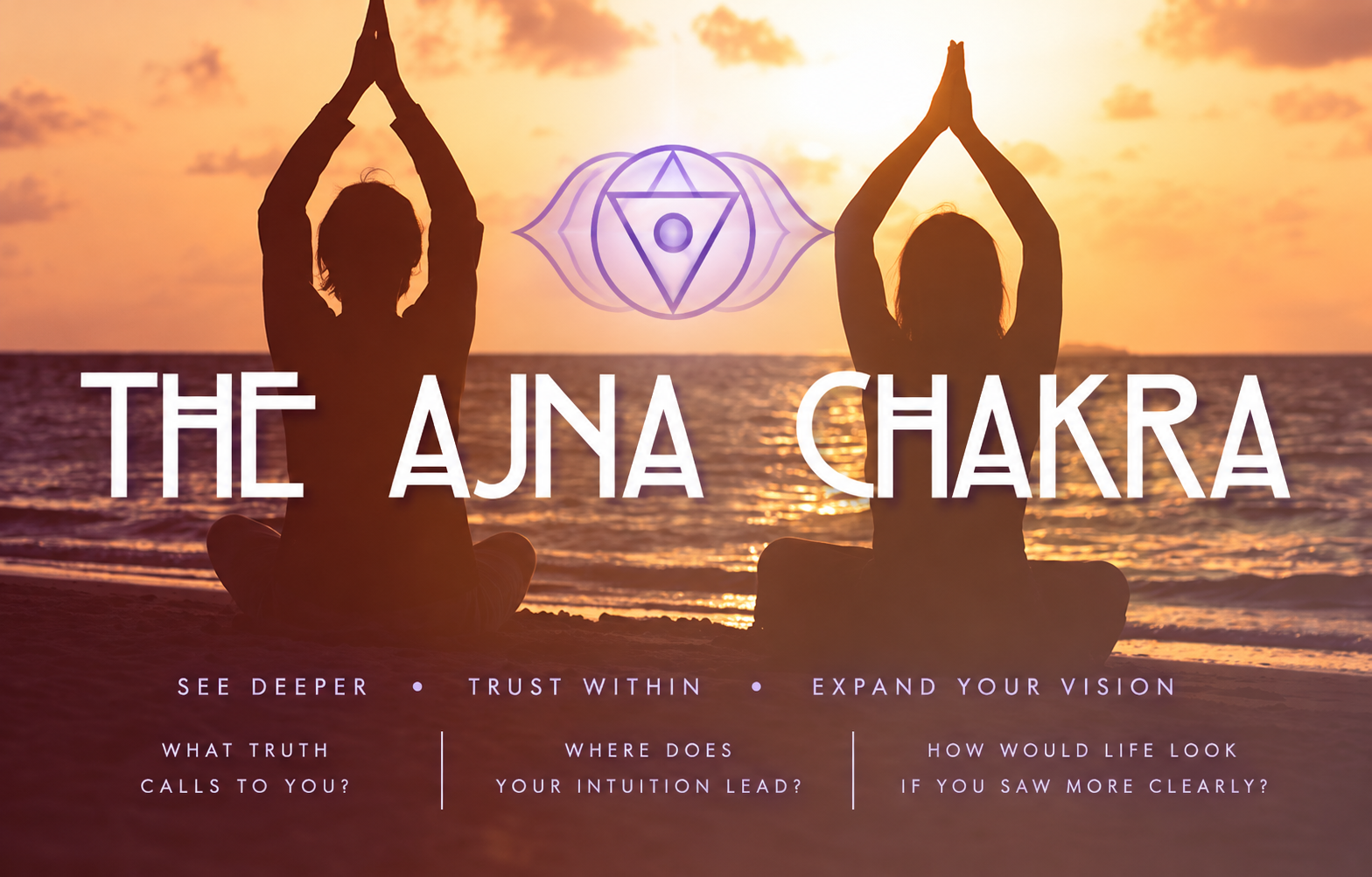 The Sixth Chakra: Sunset Stillness by the Sea