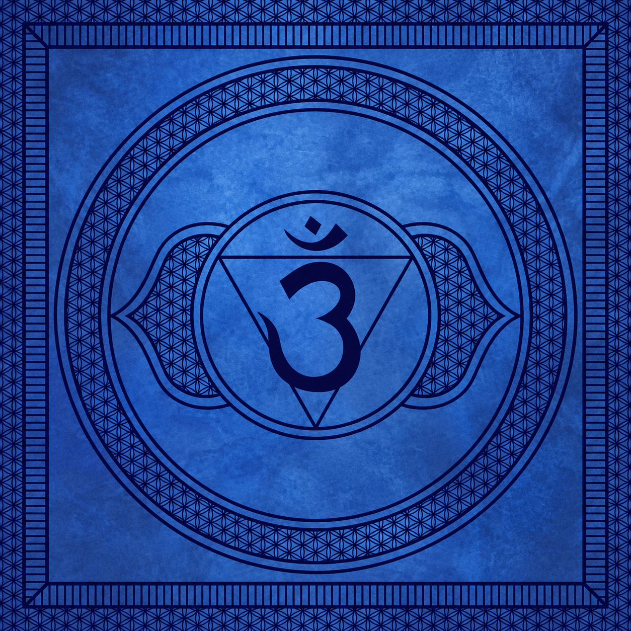 Ajna within an Indigo Geometric Border