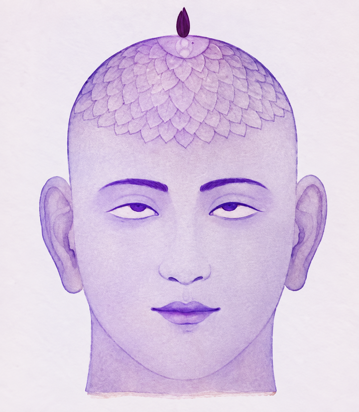 Shambhavi and Ajna: A Lavender Gaze Study