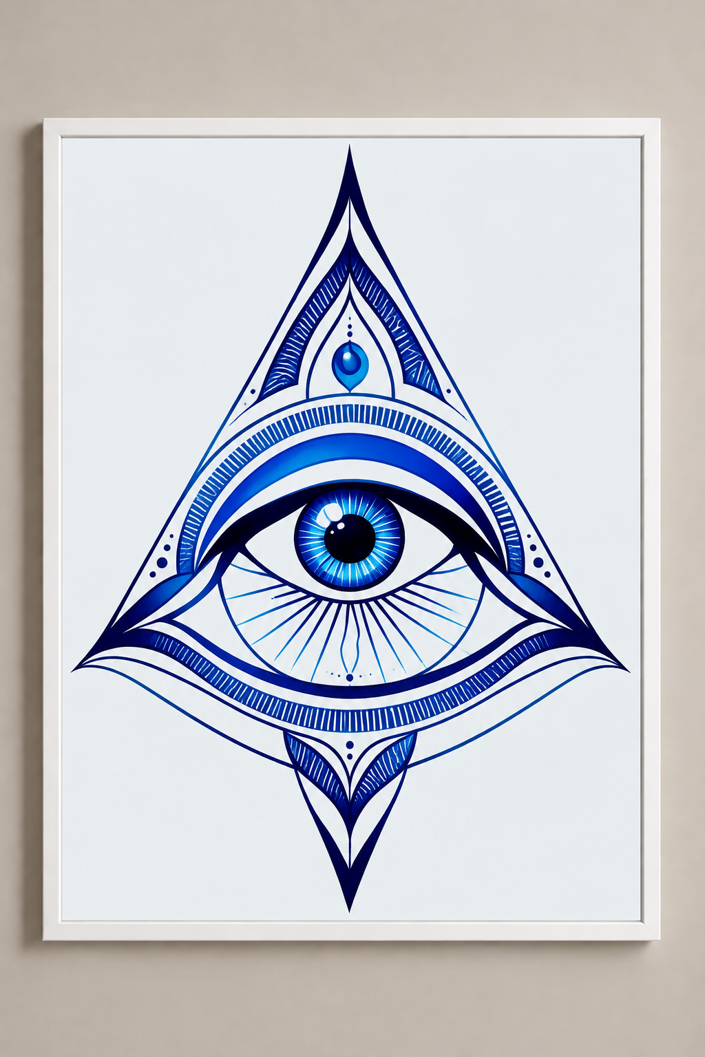 The Indigo Eye: A Tall Framed Ajna Design