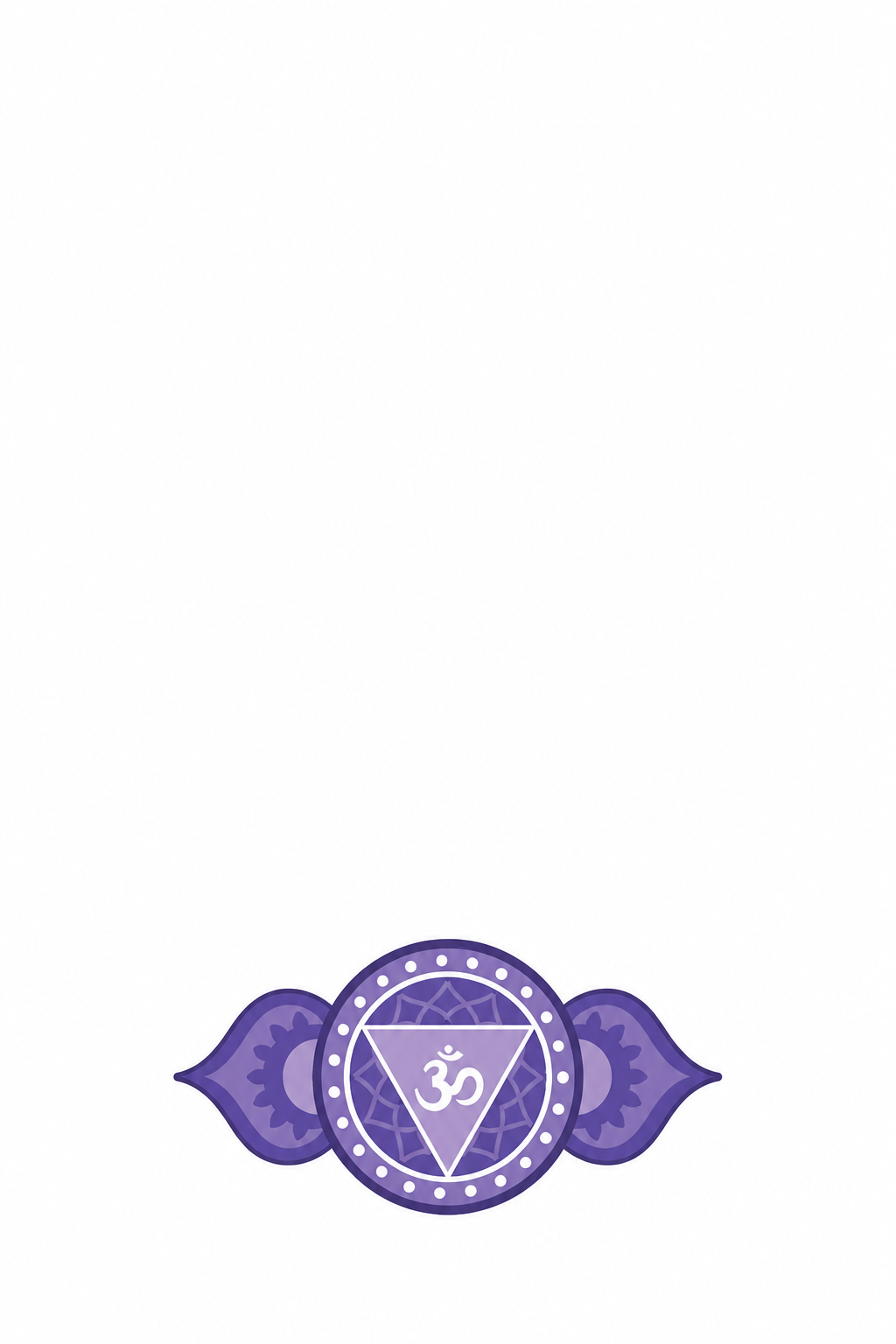 Ajna Emblem in a Field of White