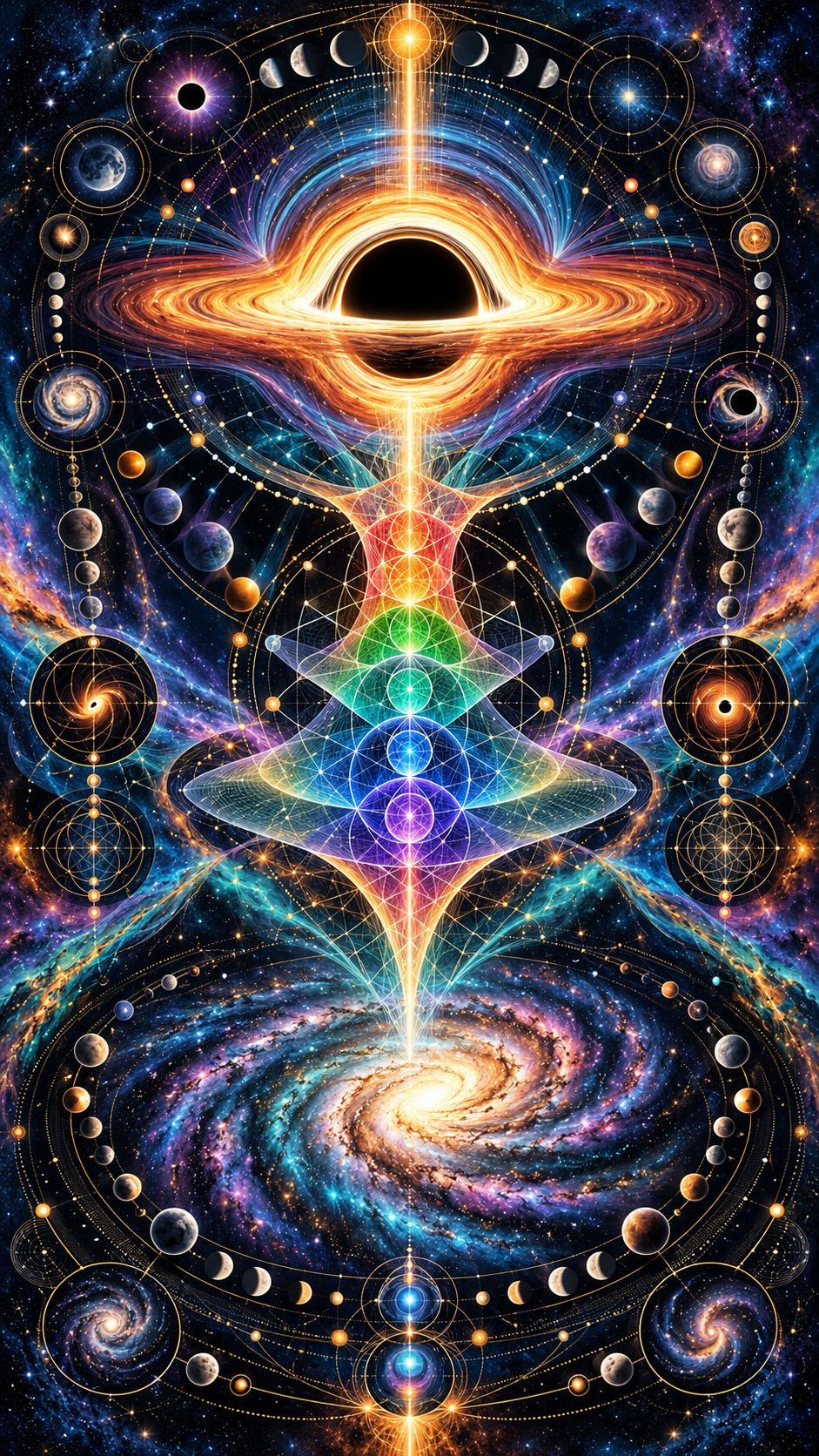 A Pattern of Light Around the Unknown