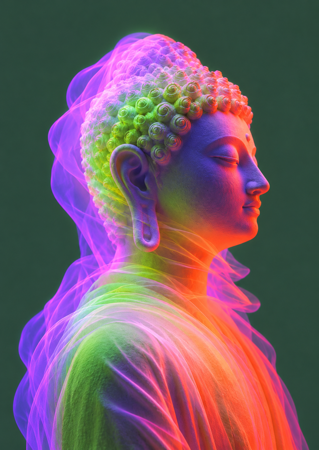 Stillness Beneath the Moving Light
