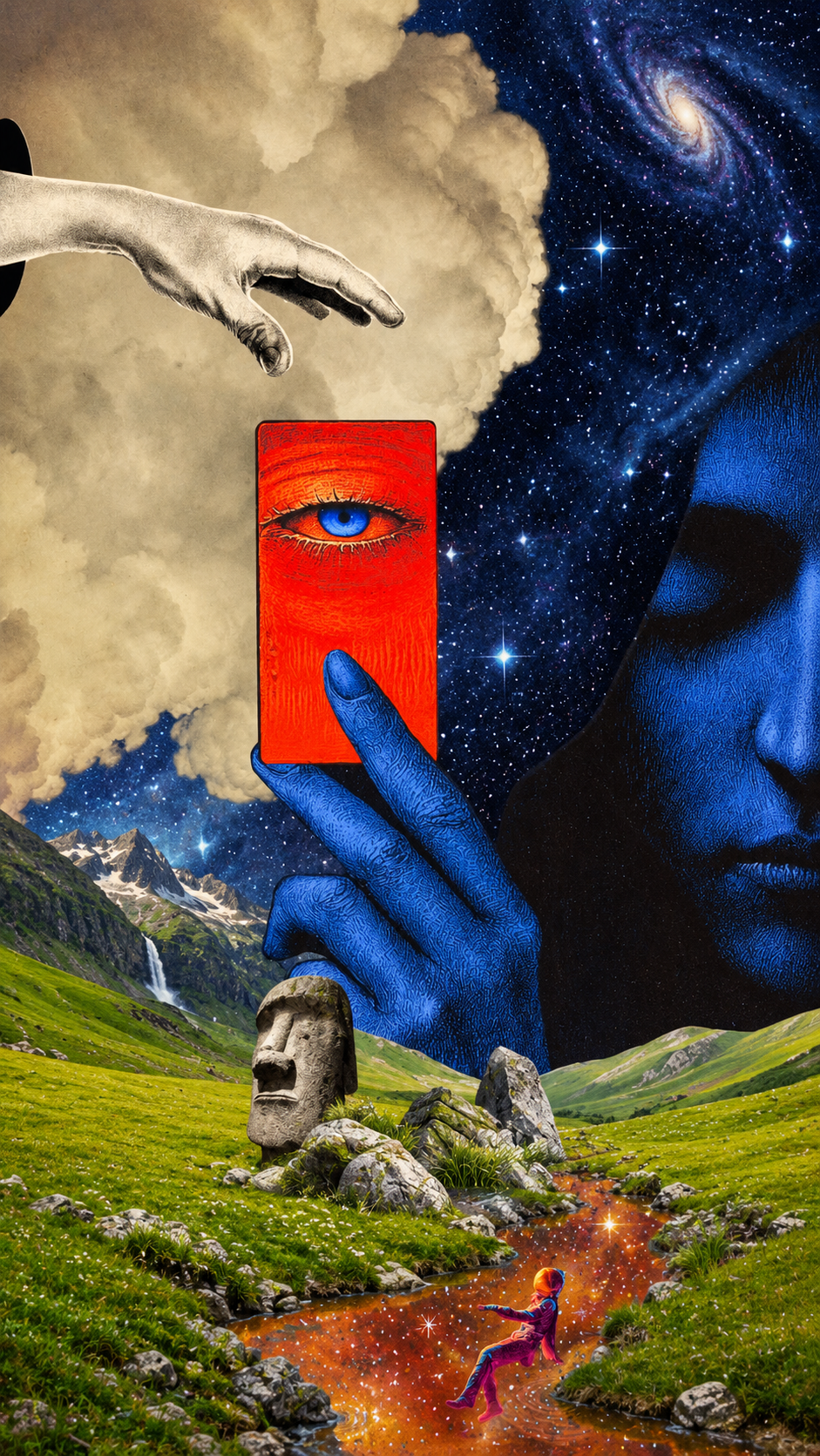 The Eye Held Between Worlds