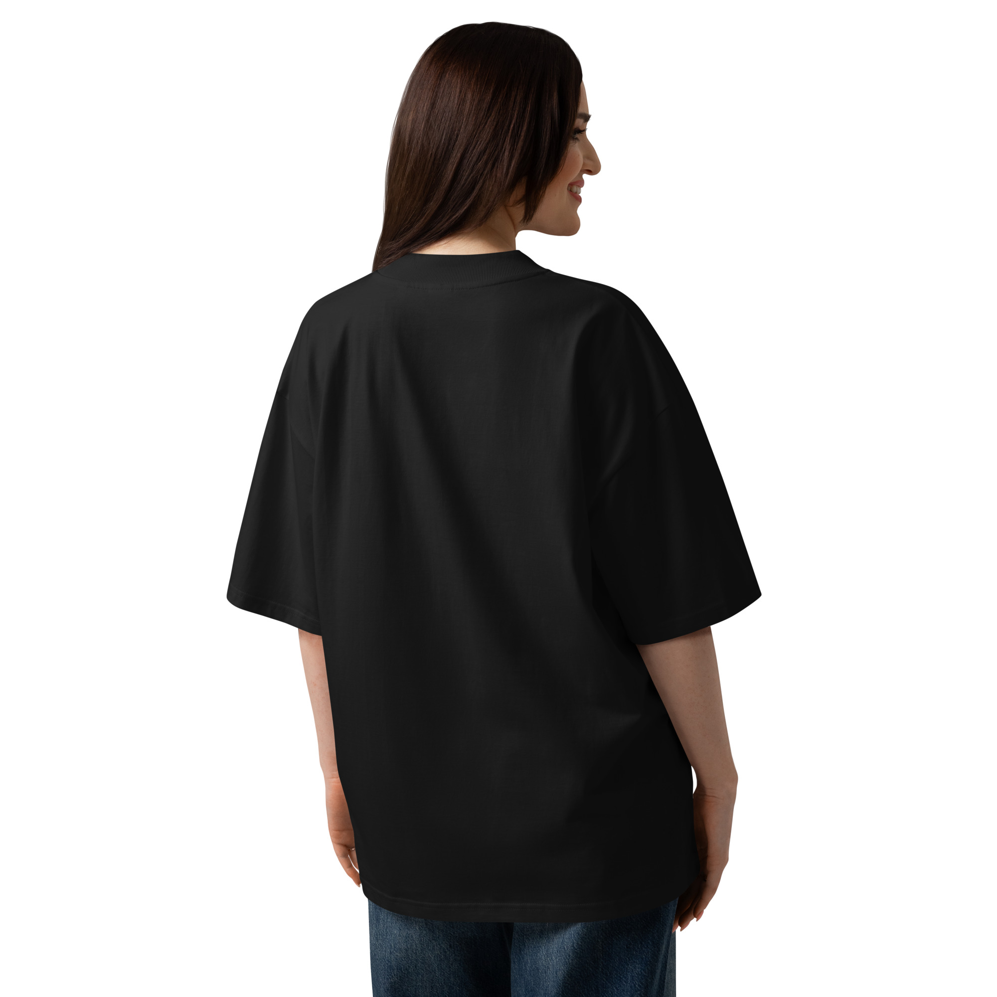 Women's Occult Deer Skull Gothic Oversized T-Shirt – Dark Witchy Art